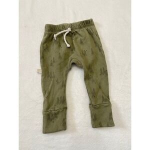 Childhood Clothing Joggers Trees Print Green Size 6 12 Months